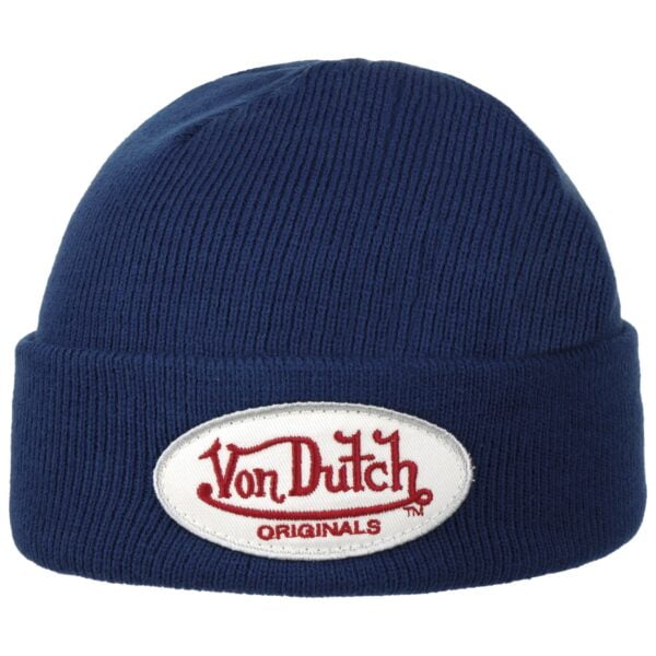 Von Dutch Conny Oval Patch Beanie Hat